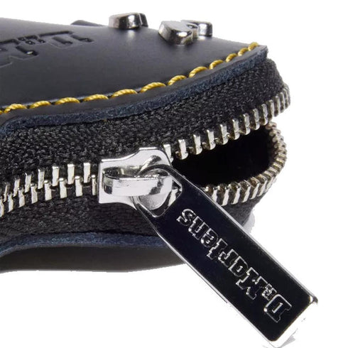 Dr Martens Heart Purse Keyring Black Kiev Leather Bag Charm
